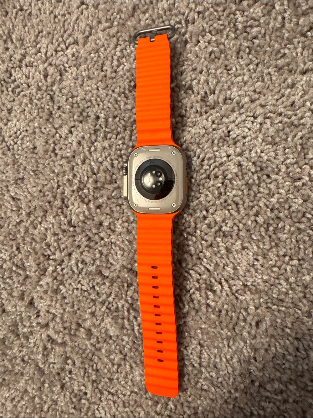 Apple ultra 2 Smartwatch with orange Sport Band - Picture 5 of 8